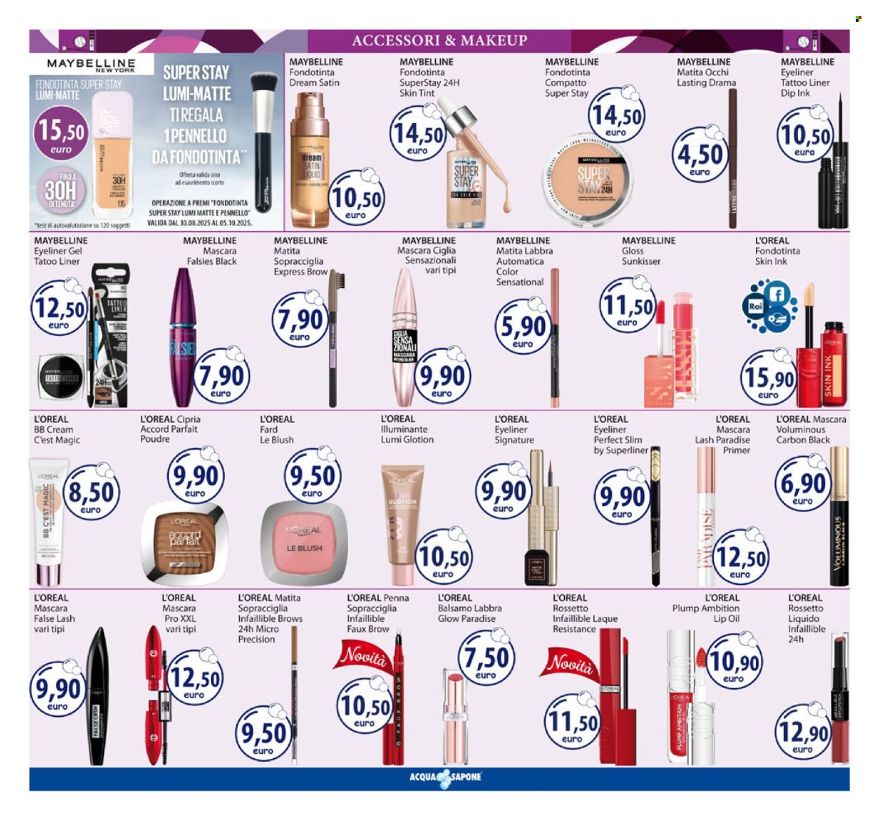 Volantino Acqua & Sapone - 22/9/2025 - 5/10/2025. Pagina 4