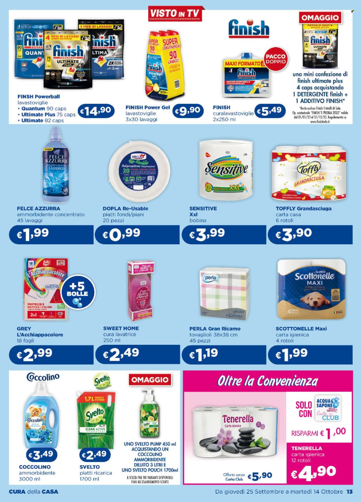 Volantino Acqua & Sapone - 25/9/2025 - 14/10/2025. Pagina 13