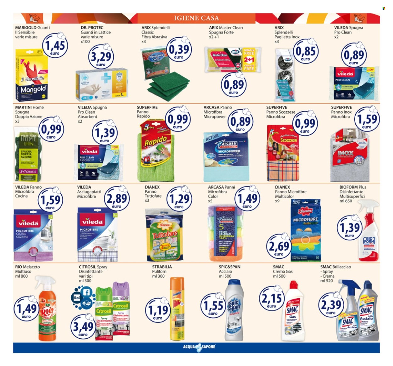 Volantino Acqua & Sapone - 22/9/2025 - 5/10/2025. Pagina 13