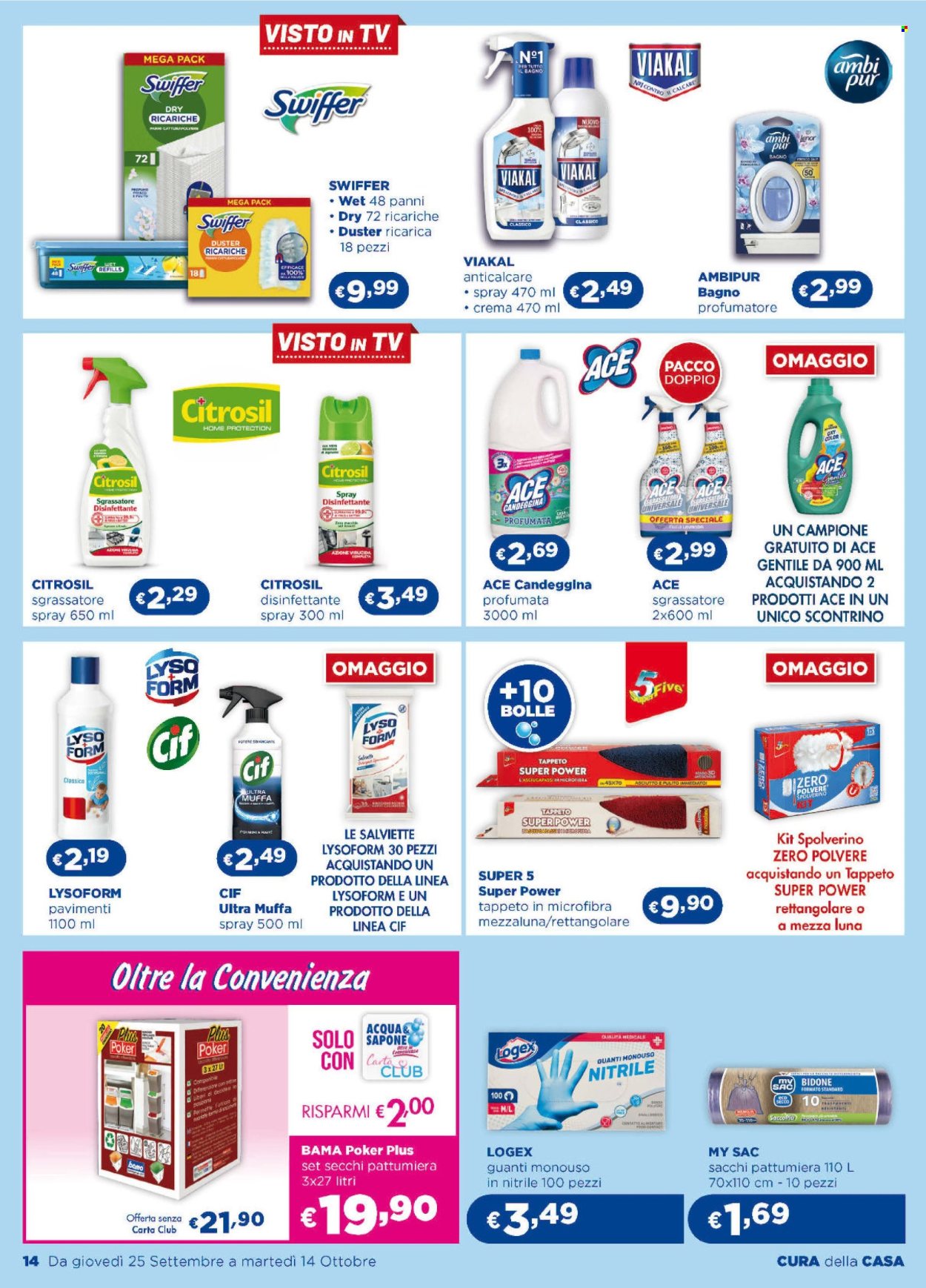 Volantino Acqua & Sapone - 25/9/2025 - 14/10/2025. Pagina 14