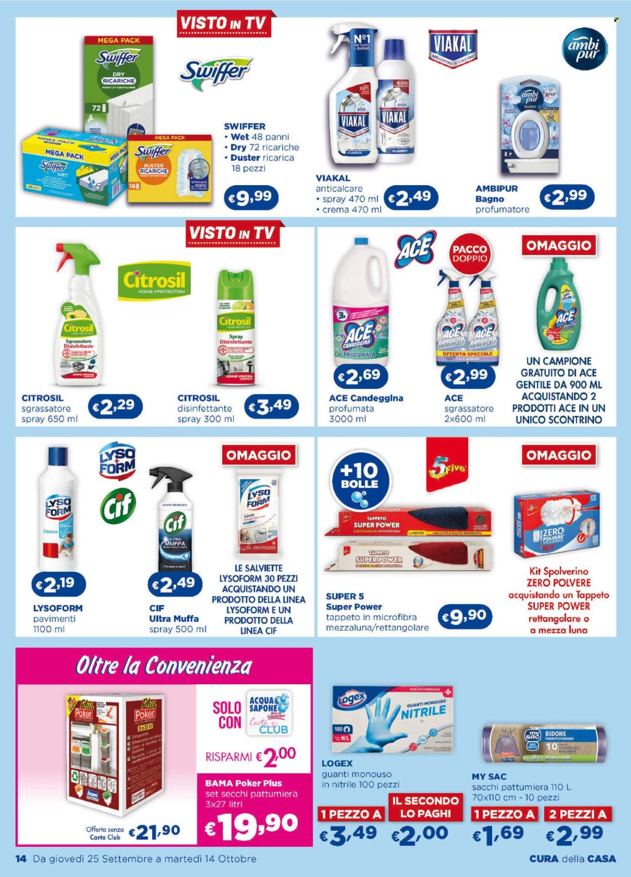 Volantino Acqua & Sapone - 25/9/2025 - 14/10/2025. Pagina 14