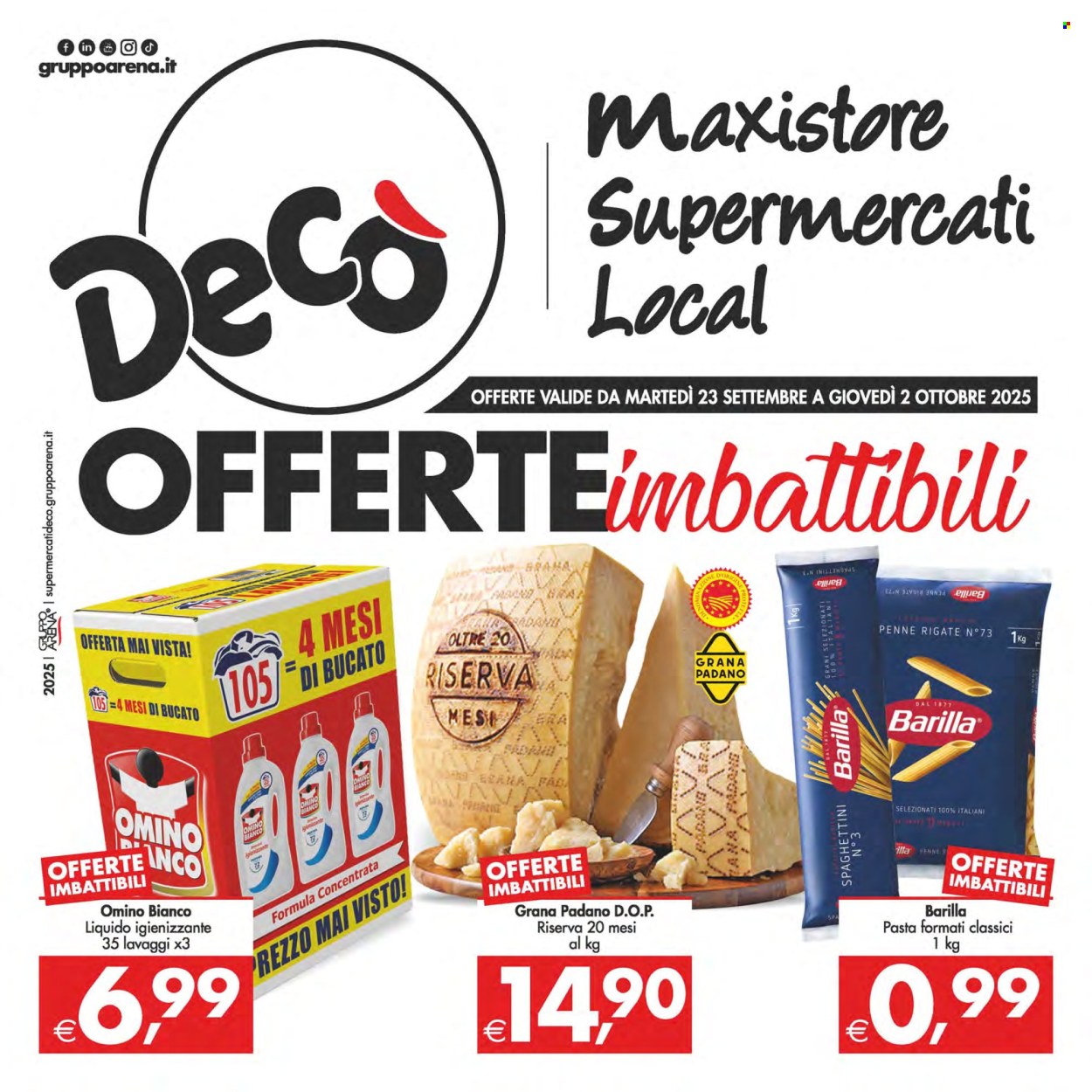 Volantino Deco - 23/9/2025 - 2/10/2025. Pagina 1