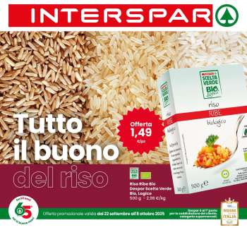 Volantino Interspar - 22/9/2025 - 8/10/2025.