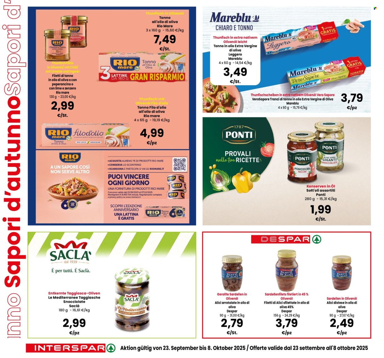 Volantino Interspar - 23/9/2025 - 8/10/2025. Pagina 8