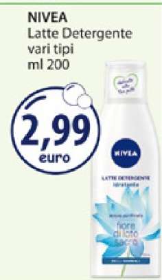 NIVEA Latte Detergente