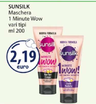 SUNSILK Maschera 1 Minute Wow