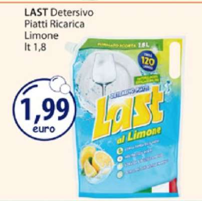 LAST Detersivo Piatti Ricarica Limone