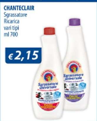 CHANTECLAIR Sgrassatore