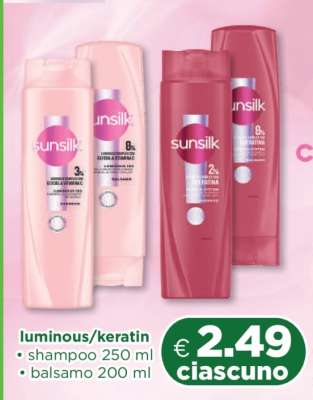 sunsilk luminous/keratin