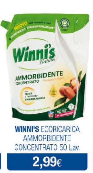 WINNI'S ECORICARICA AMMORBIDENTE CONCENTRATO 50 Lav.
