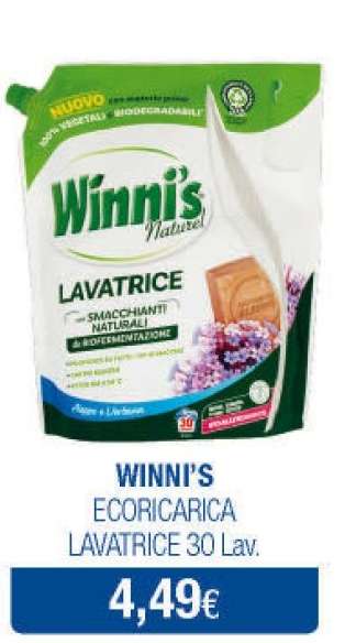 WINNI'S ECORICARICA LAVATRICE 30 Lav.