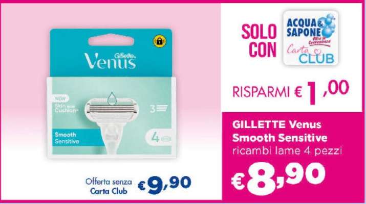 GILLETTE Venus Smooth Sensitive