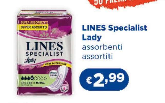 LINES SPECIALIST LADY