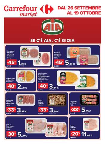 Volantino Carrefour - 26/9/2025 - 19/10/2025.