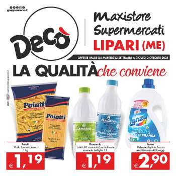 Volantino Deco - 23/9/2025 - 2/10/2025.