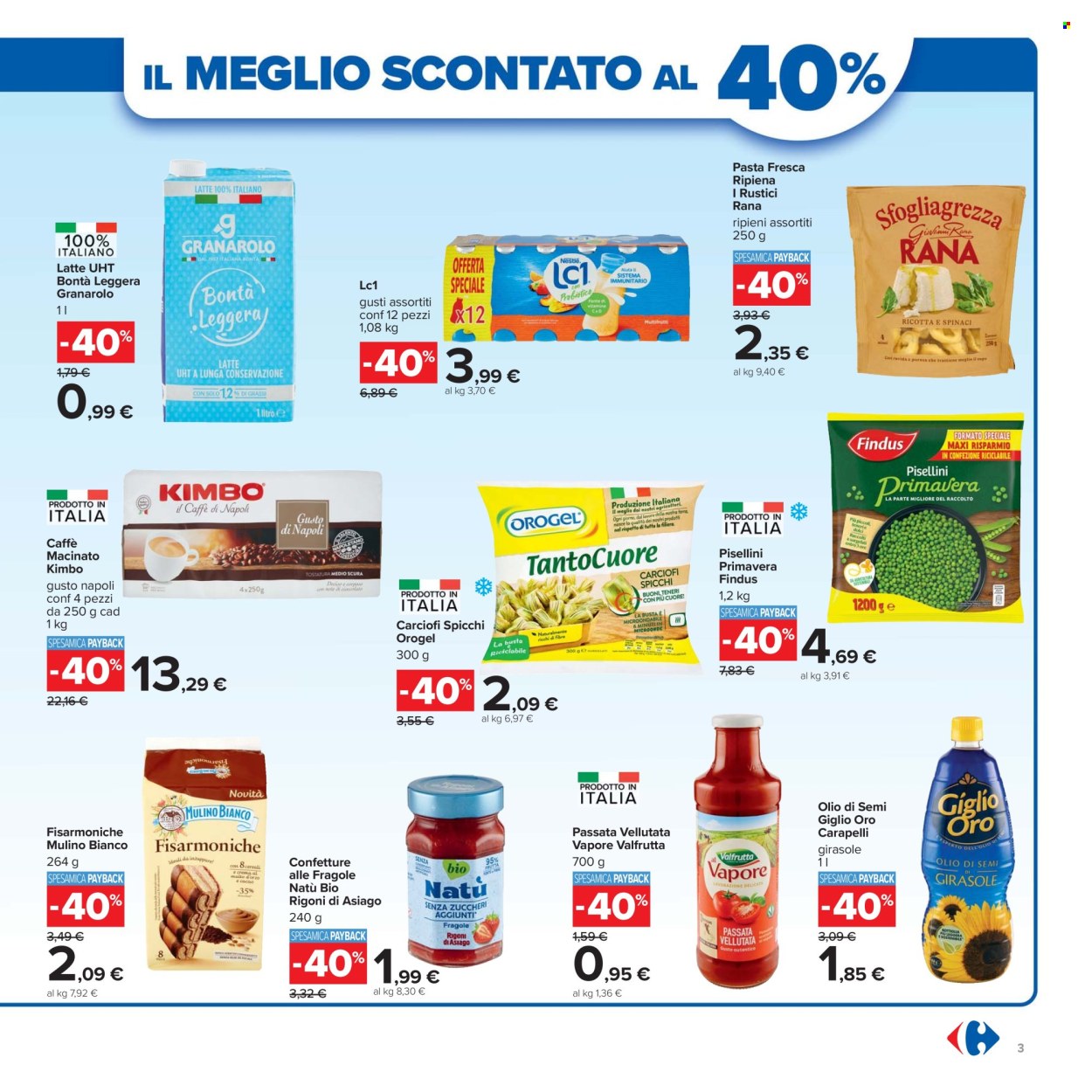 Volantino Carrefour - 26/9/2025 - 9/10/2025. Pagina 3