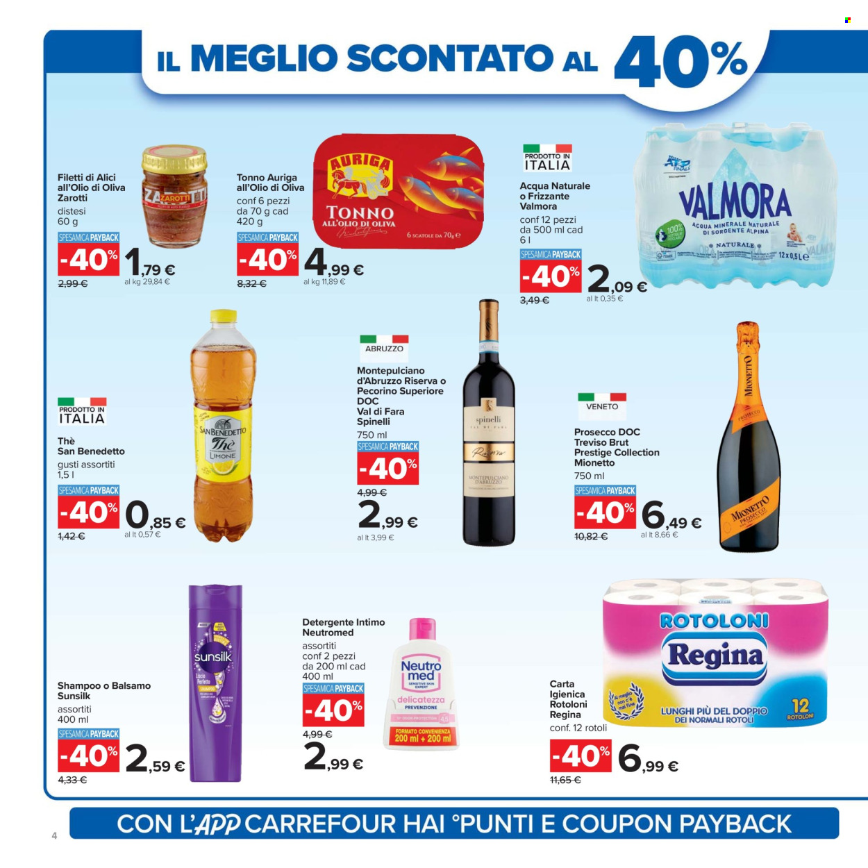 Volantino Carrefour - 26/9/2025 - 9/10/2025. Pagina 4