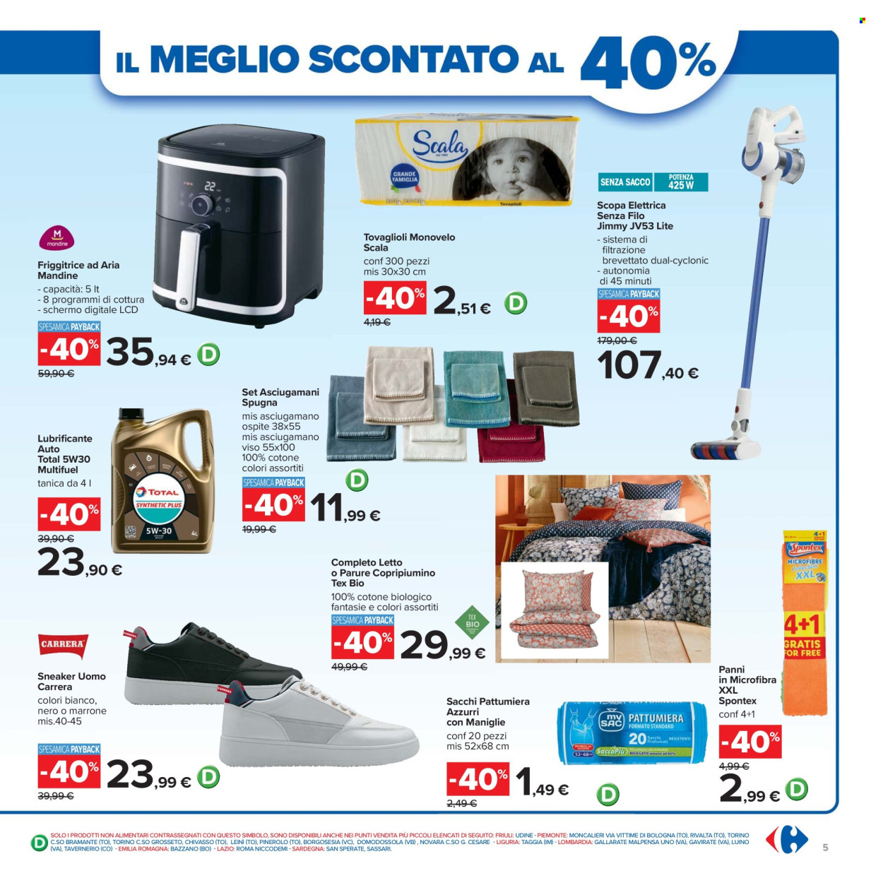 Volantino Carrefour - 26/9/2025 - 9/10/2025. Pagina 5