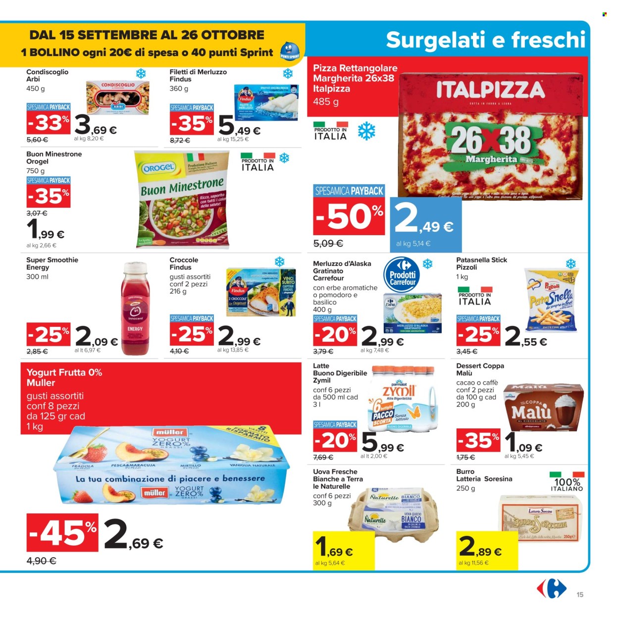 Volantino Carrefour - 26/9/2025 - 9/10/2025. Pagina 15