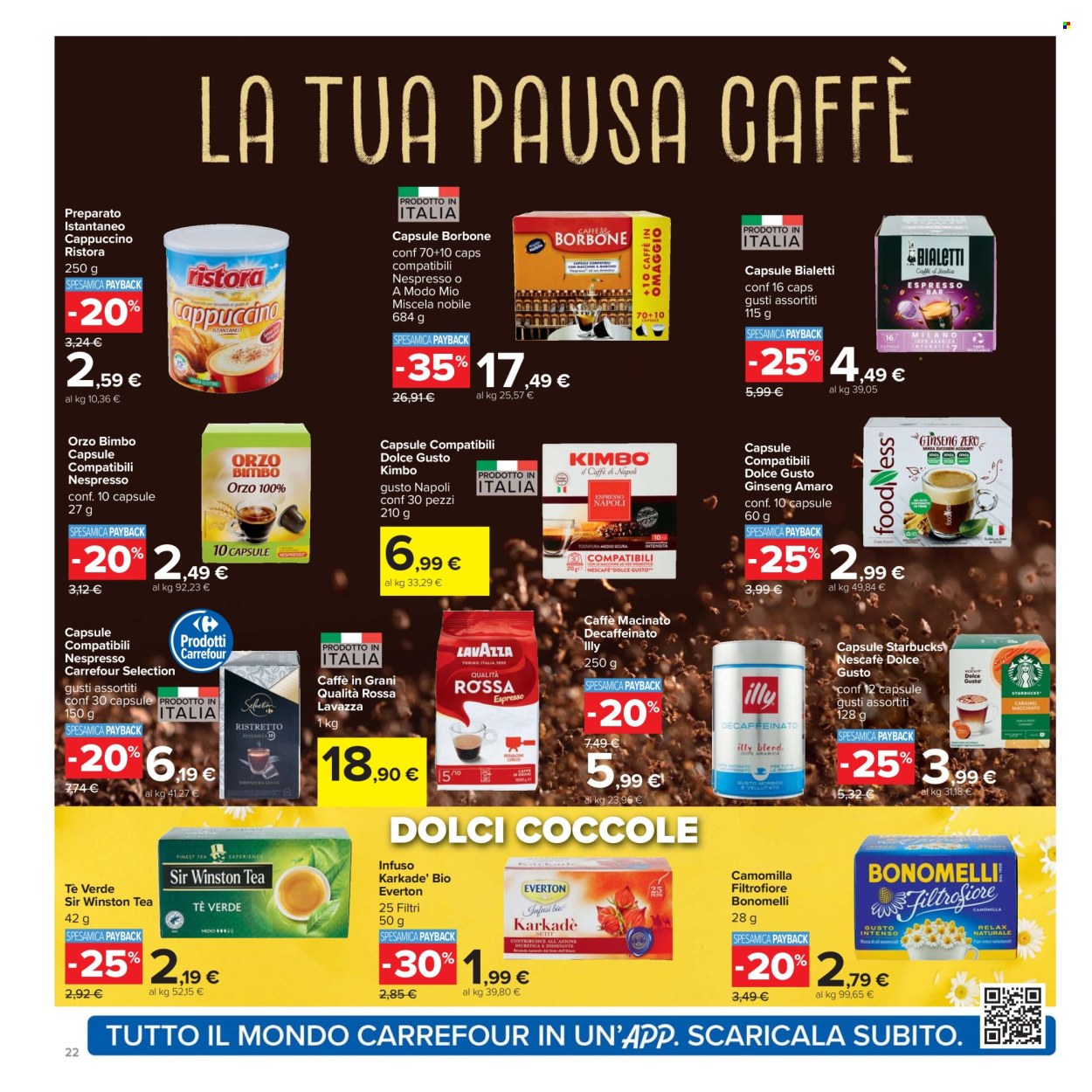 Volantino Carrefour - 26/9/2025 - 9/10/2025. Pagina 22