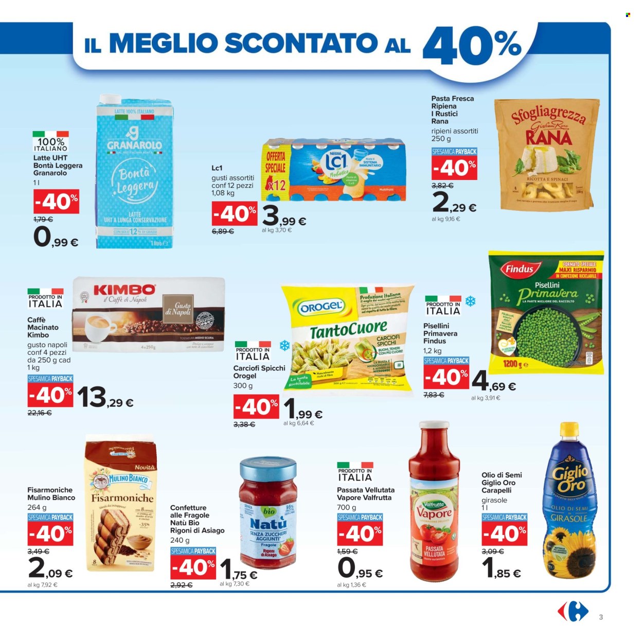 Volantino Carrefour - 26/9/2025 - 9/10/2025. Pagina 3