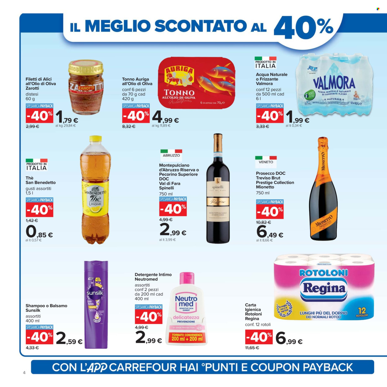 Volantino Carrefour - 26/9/2025 - 9/10/2025. Pagina 4
