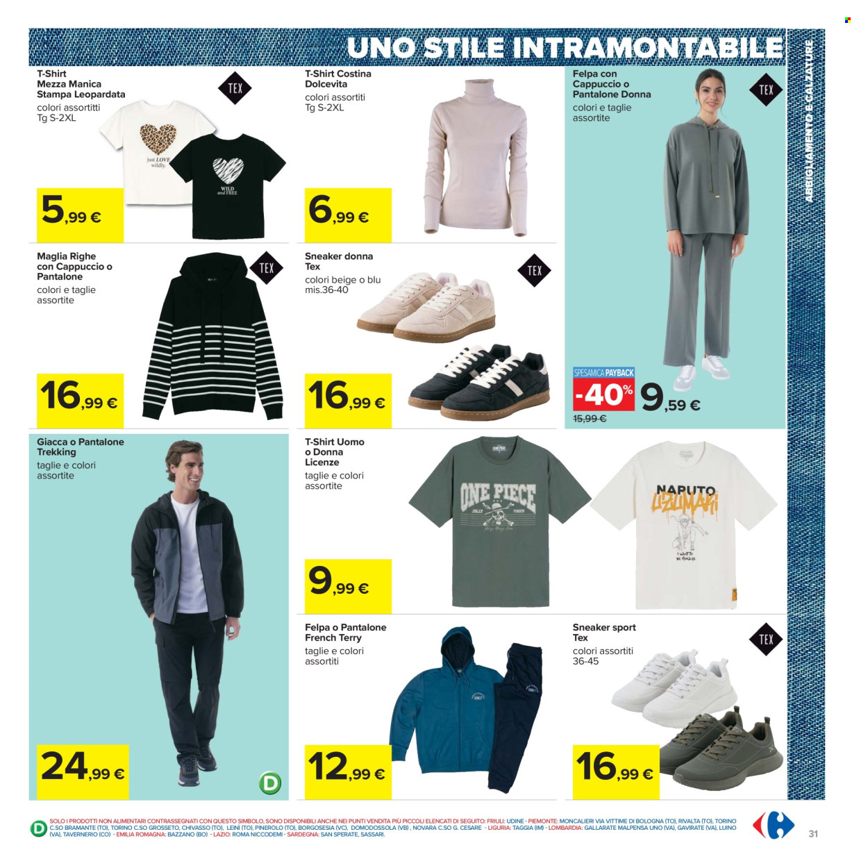 Volantino Carrefour - 26/9/2025 - 9/10/2025. Pagina 31