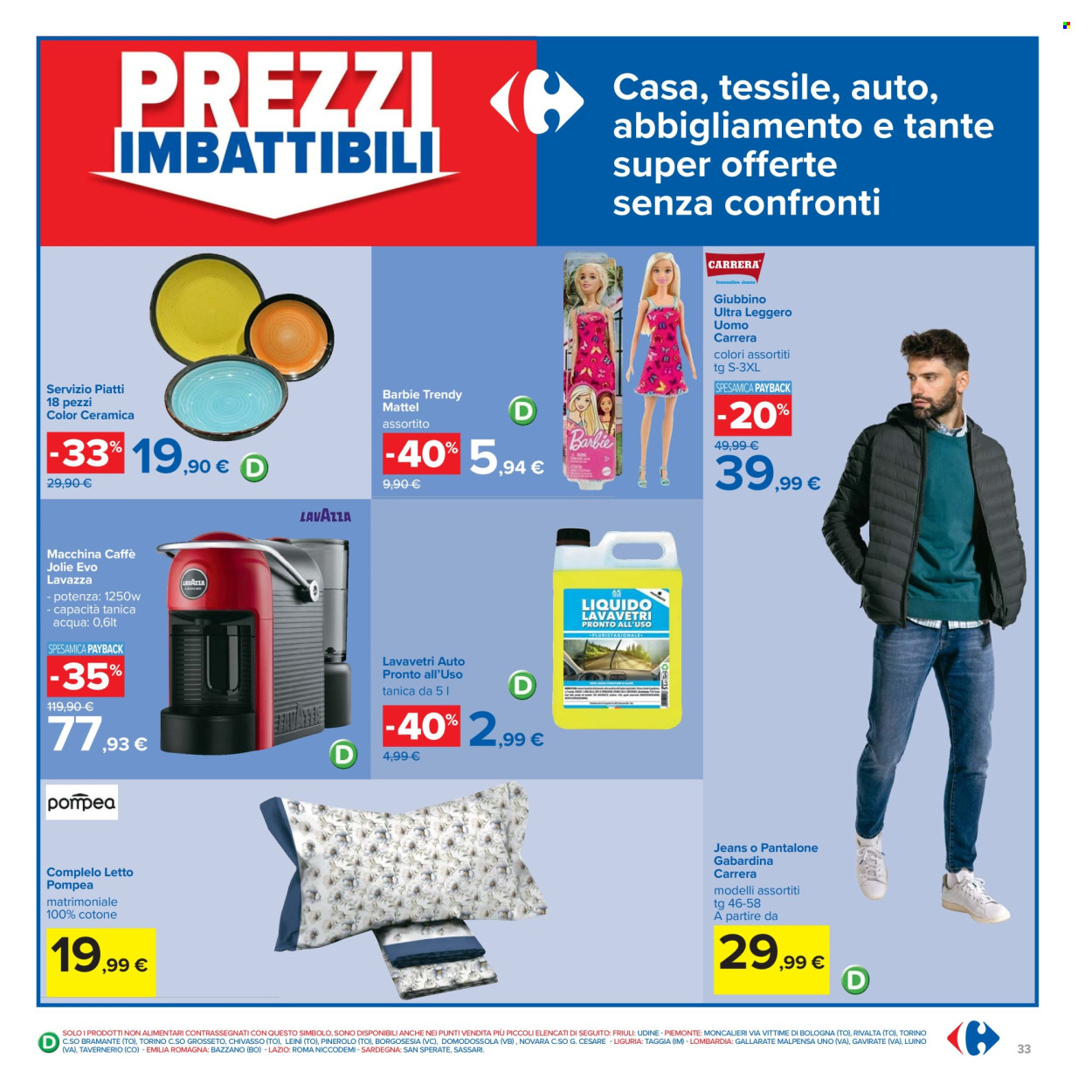 Volantino Carrefour - 26/9/2025 - 9/10/2025. Pagina 33