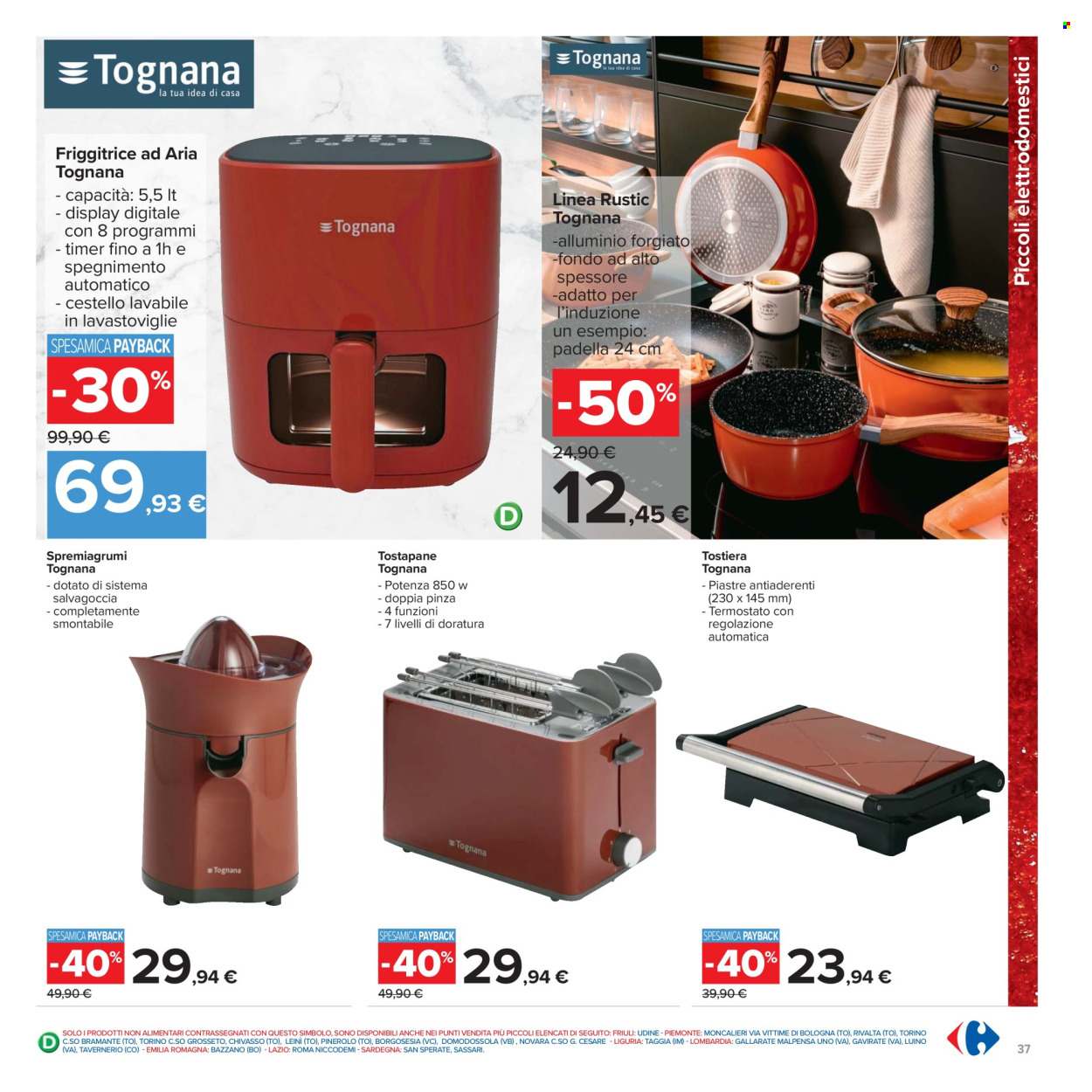 Volantino Carrefour - 26/9/2025 - 9/10/2025. Pagina 37