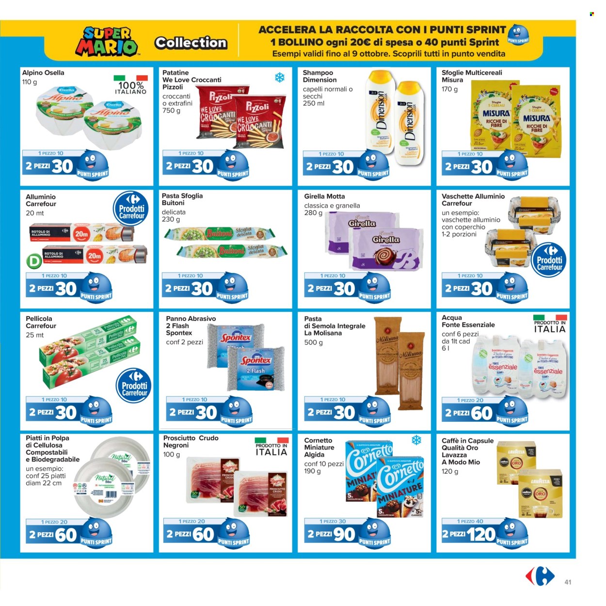Volantino Carrefour - 26/9/2025 - 9/10/2025. Pagina 41