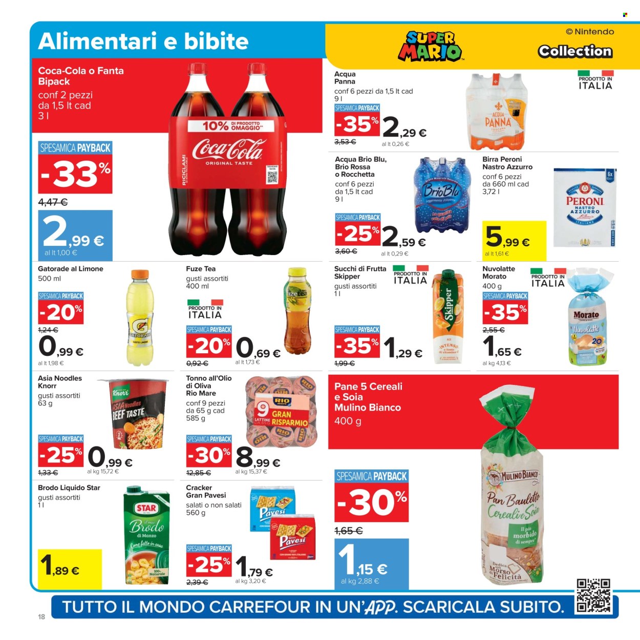 Volantino Carrefour - 26/9/2025 - 9/10/2025. Pagina 18