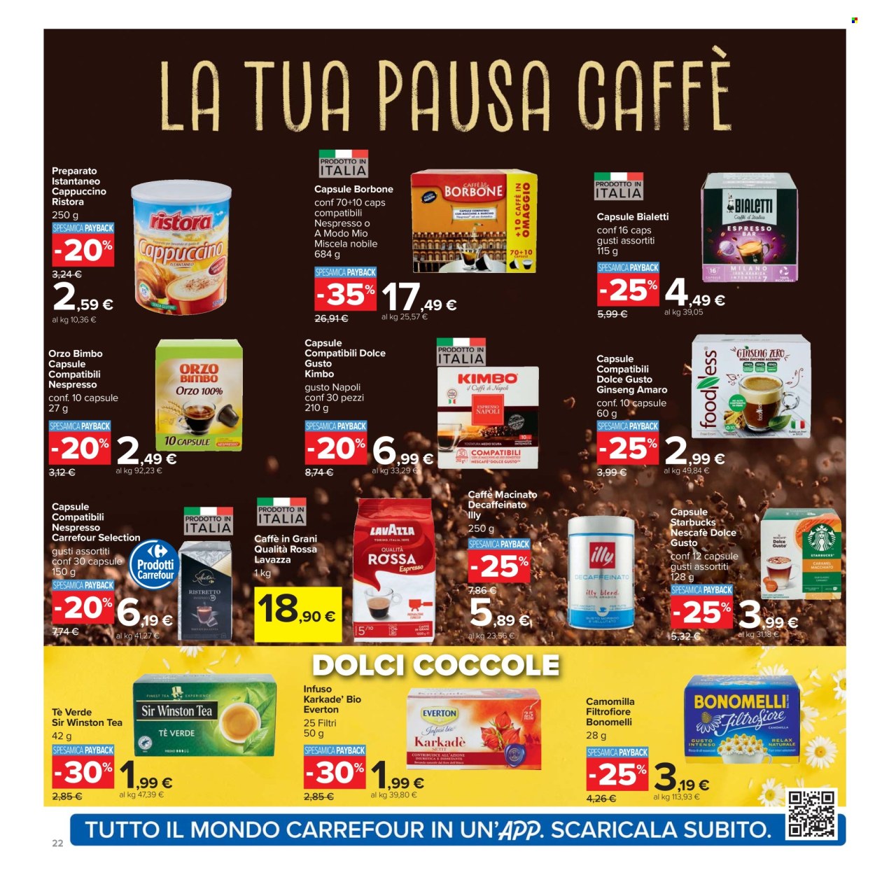 Volantino Carrefour - 26/9/2025 - 9/10/2025. Pagina 22