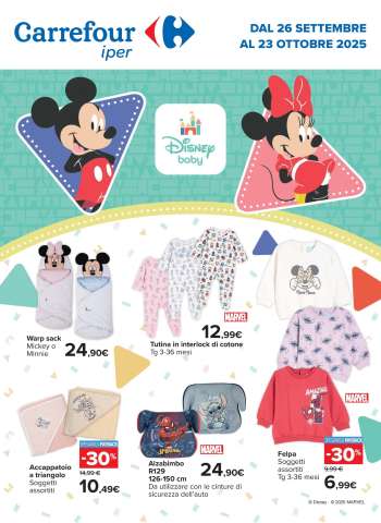 Volantino Carrefour - 26/9/2025 - 23/10/2025.