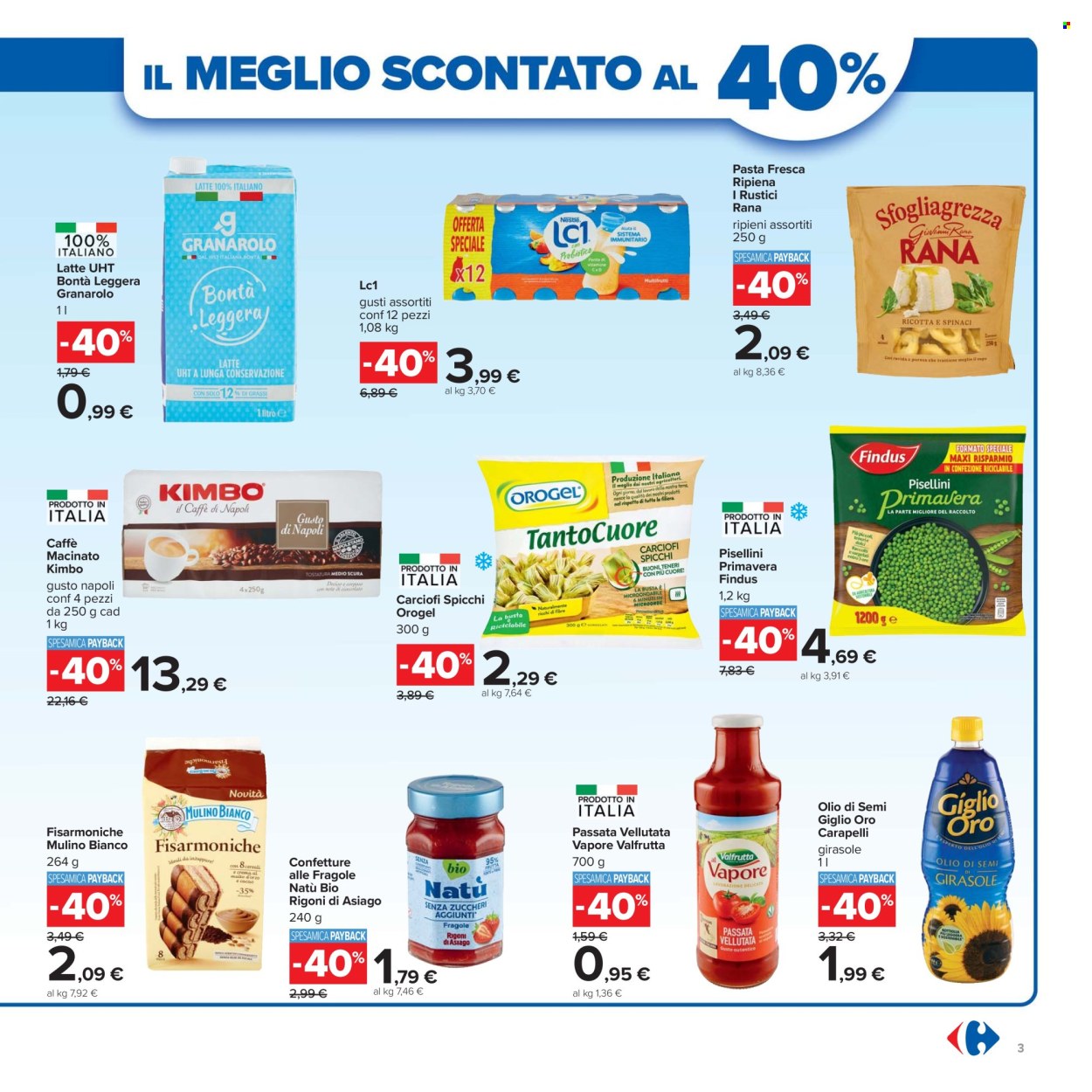 Volantino Carrefour - 26/9/2025 - 9/10/2025. Pagina 3