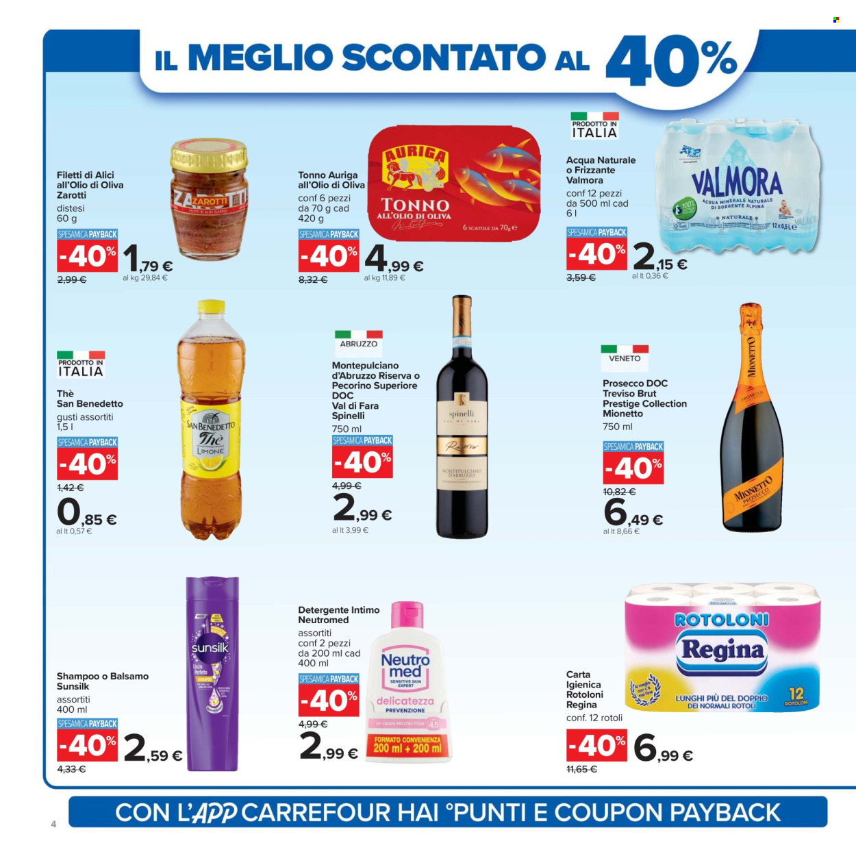 Volantino Carrefour - 26/9/2025 - 9/10/2025. Pagina 4