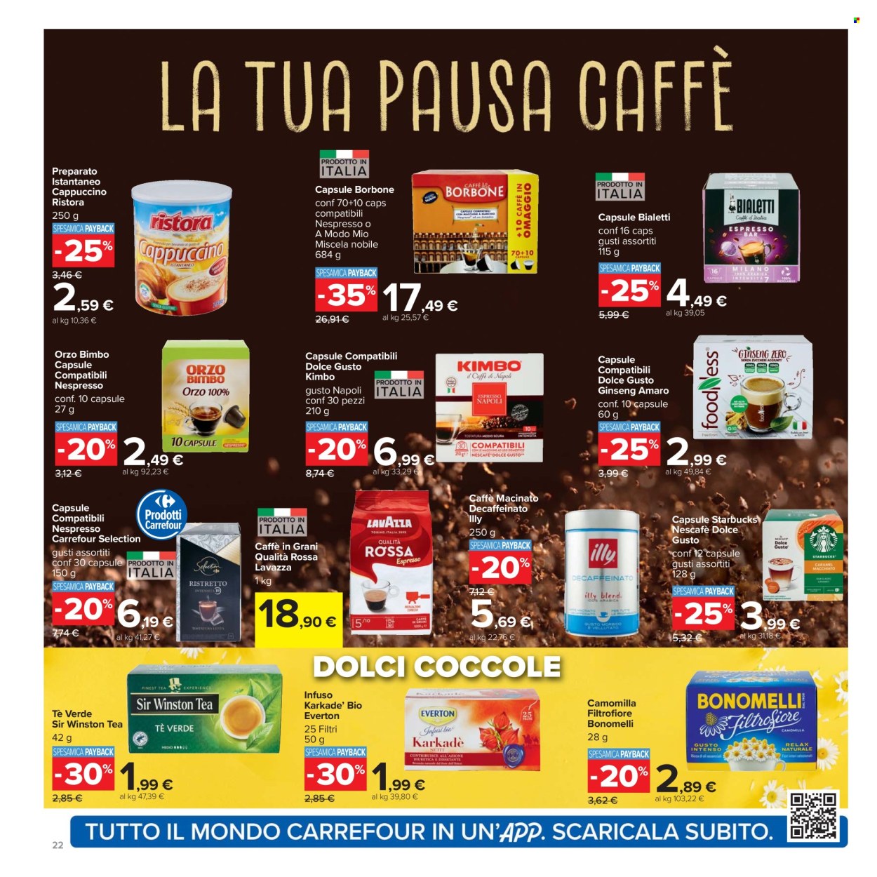 Volantino Carrefour - 26/9/2025 - 9/10/2025. Pagina 22