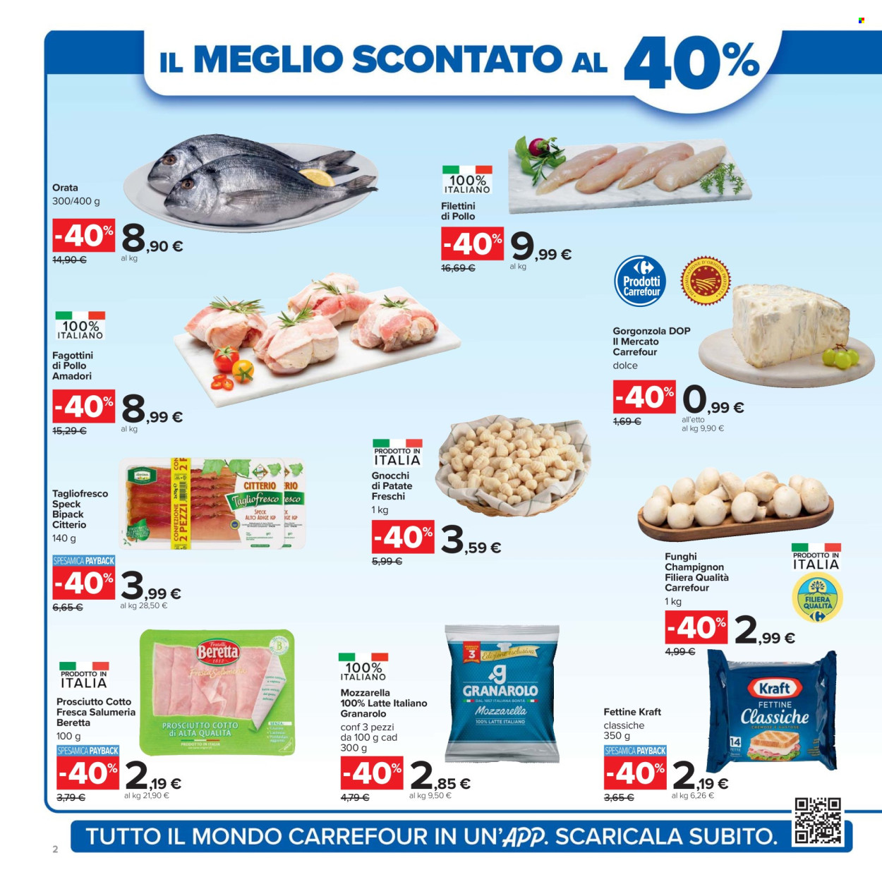 Volantino Carrefour - 26/9/2025 - 9/10/2025. Pagina 2