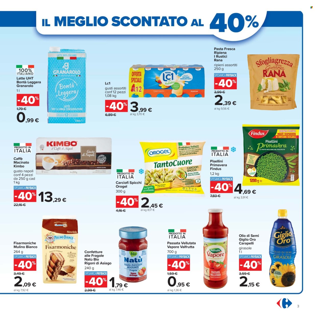 Volantino Carrefour - 26/9/2025 - 9/10/2025. Pagina 3