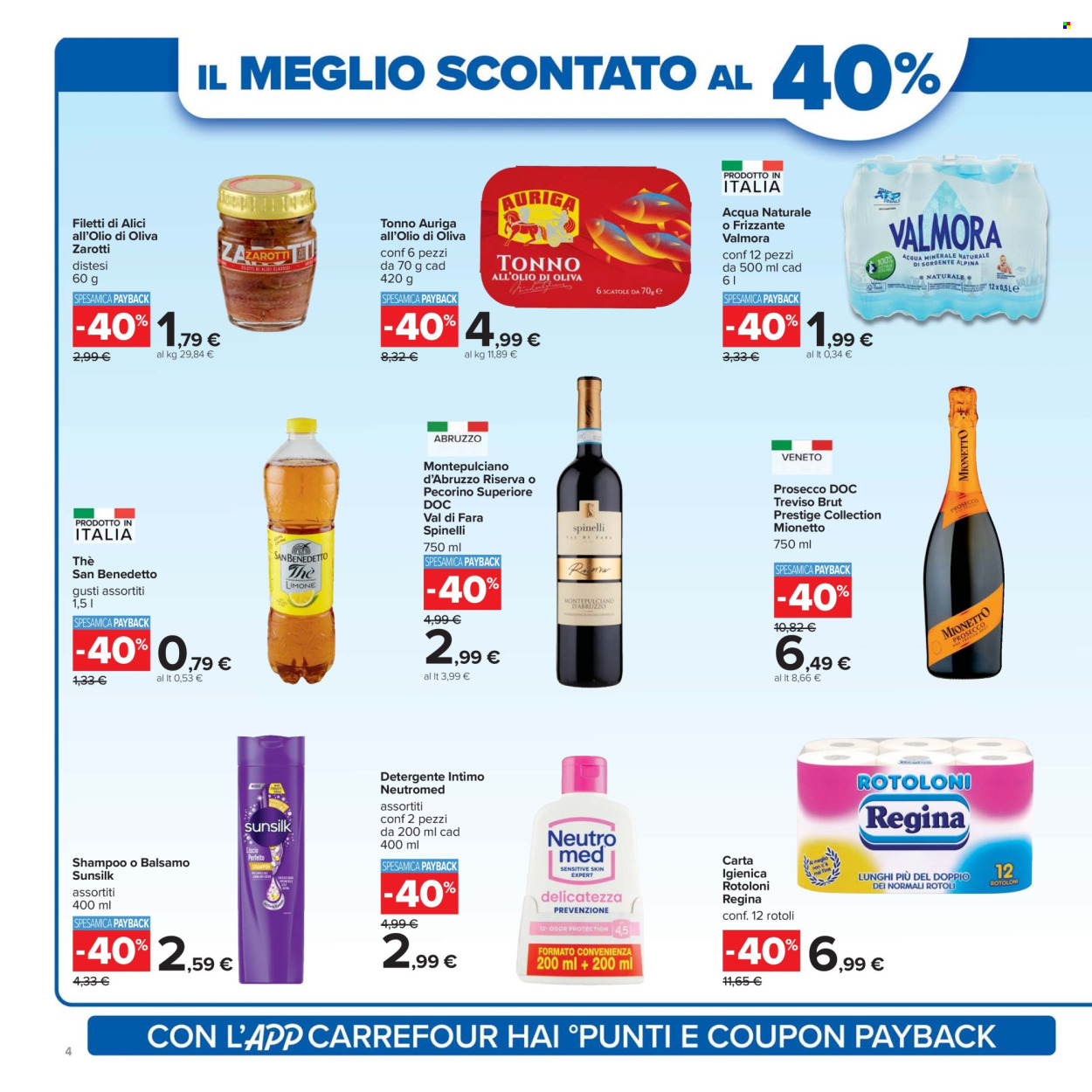 Volantino Carrefour - 26/9/2025 - 9/10/2025. Pagina 4
