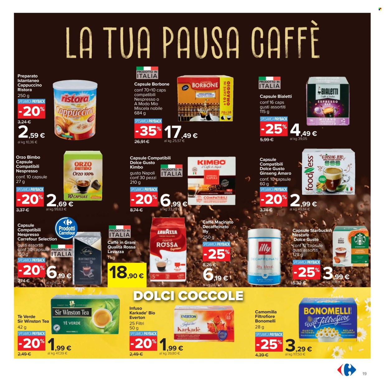 Volantino Carrefour - 26/9/2025 - 9/10/2025. Pagina 19
