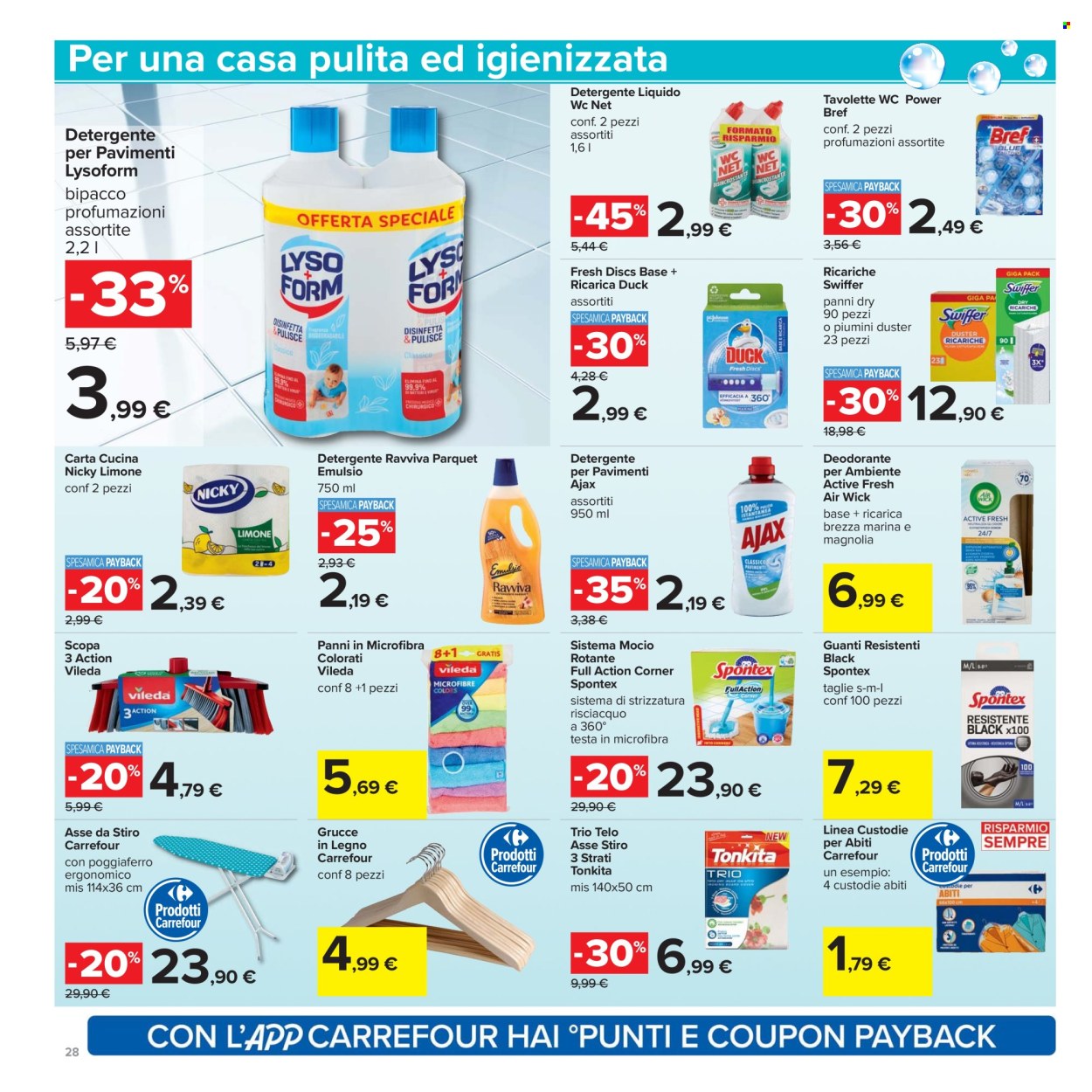 Volantino Carrefour - 26/9/2025 - 9/10/2025. Pagina 28