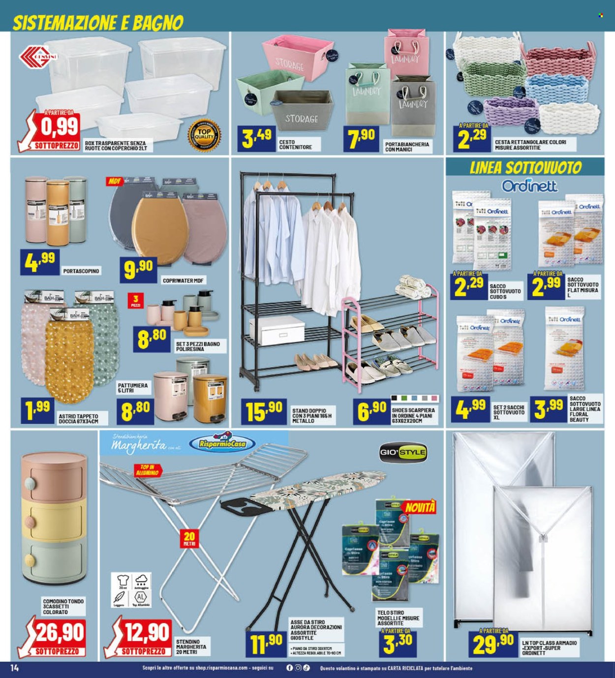 Volantino Risparmio Casa - 25/9/2025 - 12/10/2025. Pagina 14