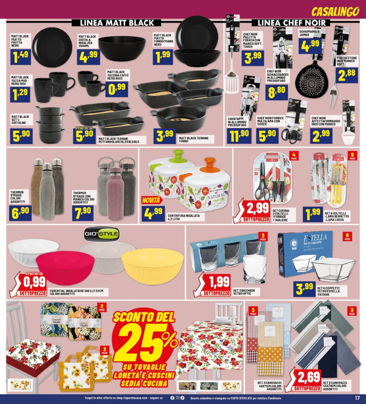 Volantino Risparmio Casa - 25/9/2025 - 12/10/2025. Pagina 17