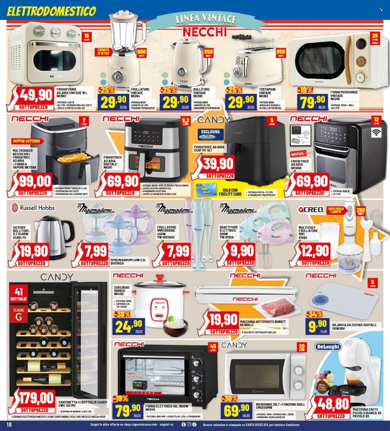 Volantino Risparmio Casa - 25/9/2025 - 12/10/2025. Pagina 18