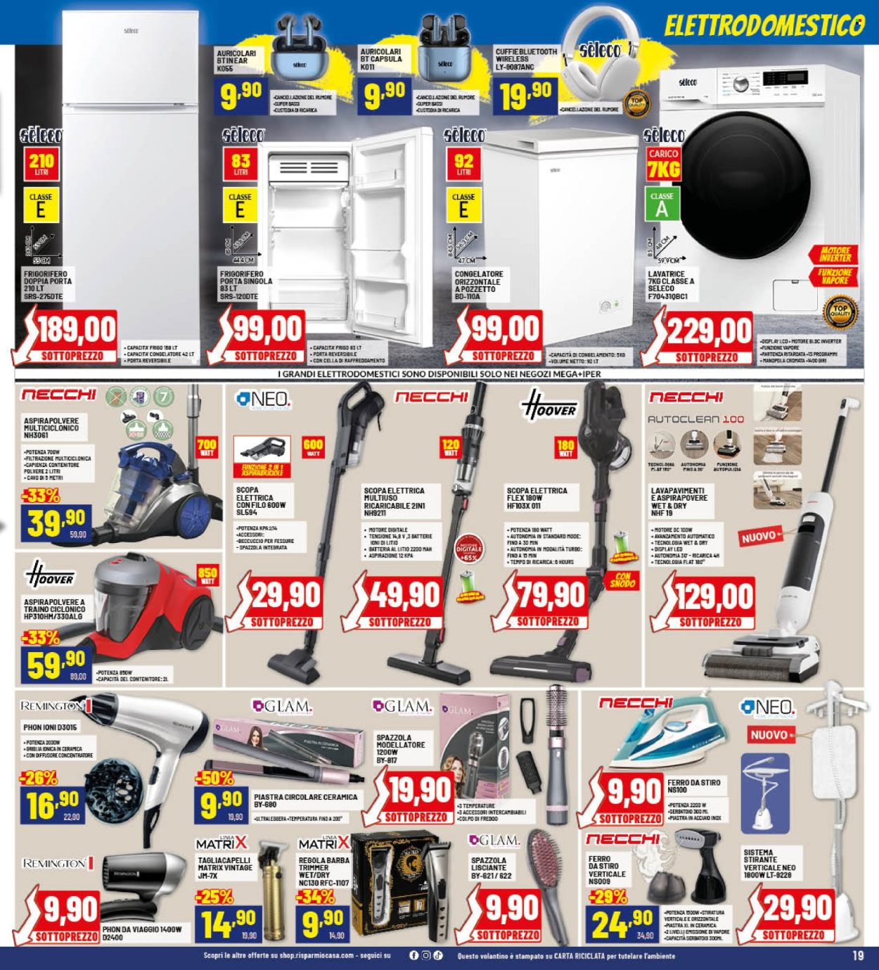 Volantino Risparmio Casa - 25/9/2025 - 12/10/2025. Pagina 19