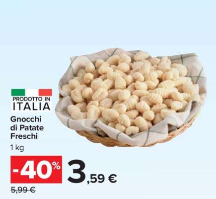 Gnocchi di Patate Freschi