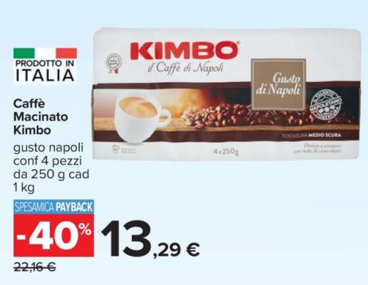 Caffè Macinato Kimbo