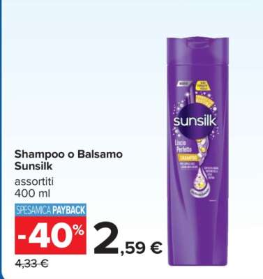 Shampoo o Balsamo Sunsilk