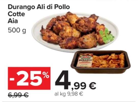 Durango Ali di Pollo Cotte Aia