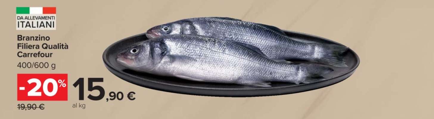 Branzino Filiera Qualità Carrefour